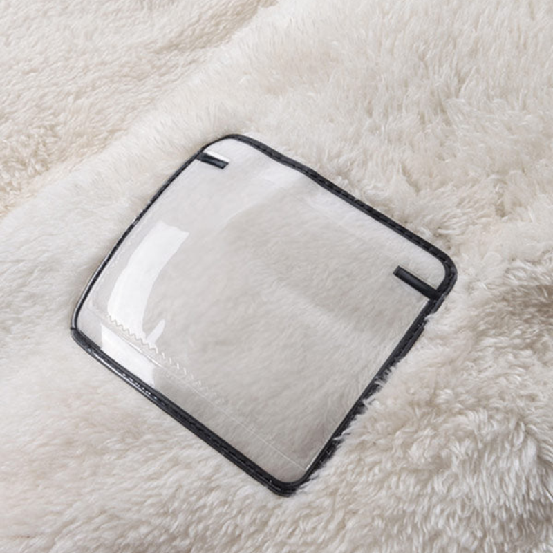 Pufferjacka för herr, fleecefodrad och quiltad