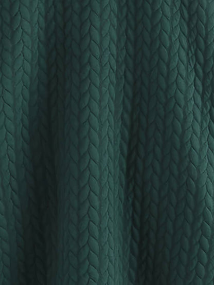 Varm och bekväm vinterkappa för kvinnor