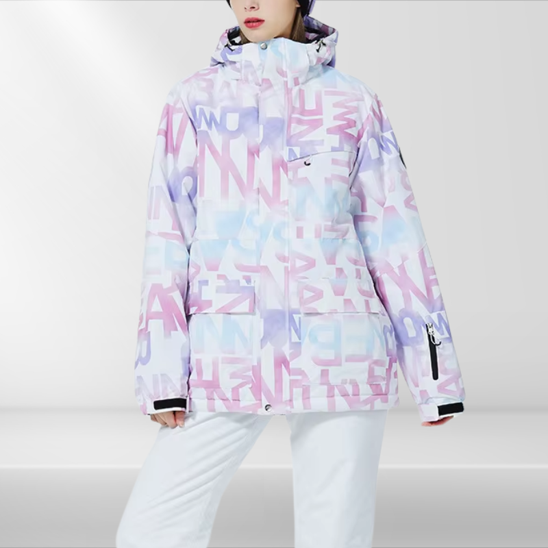 Skiddräkt för damer  Funktionella vinteregenskaper