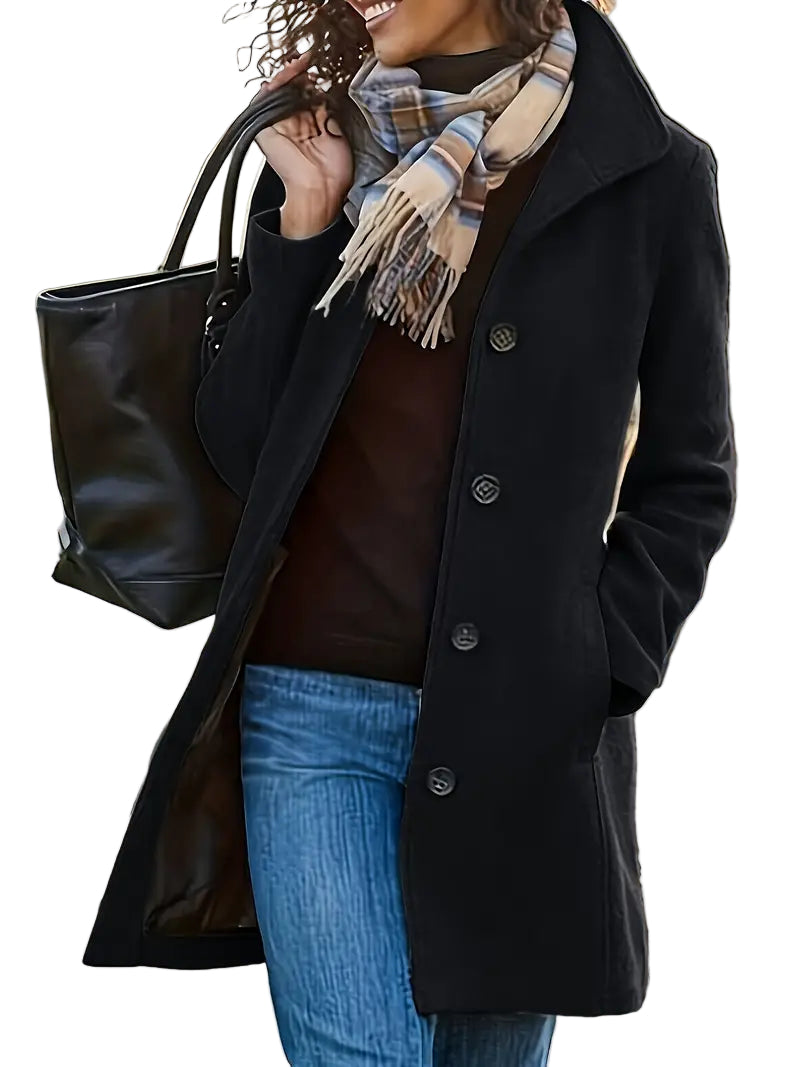 Damrock med en knapp | Minimalistisk design i slitstarkt material