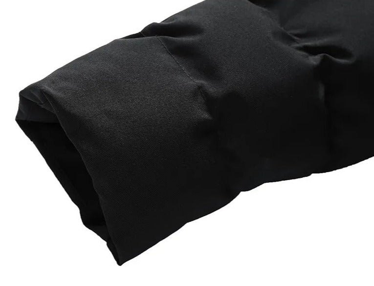 Vinterjacka med huva för män