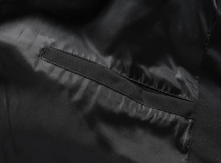 Herr vinterjacka med huva – stilren och isolerande för kalla dagar