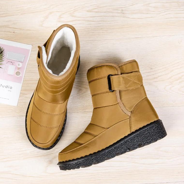 Damskor för snö | Plush-fodrad ankelpassform