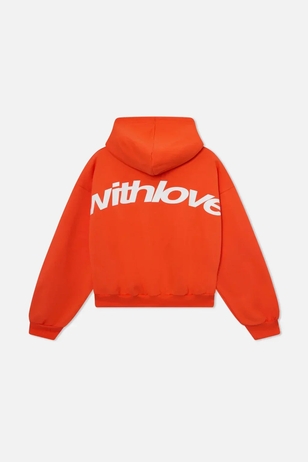 Unisex-hoodie i mjukt, varmt material med avslappnad passform (minimalistisk design)